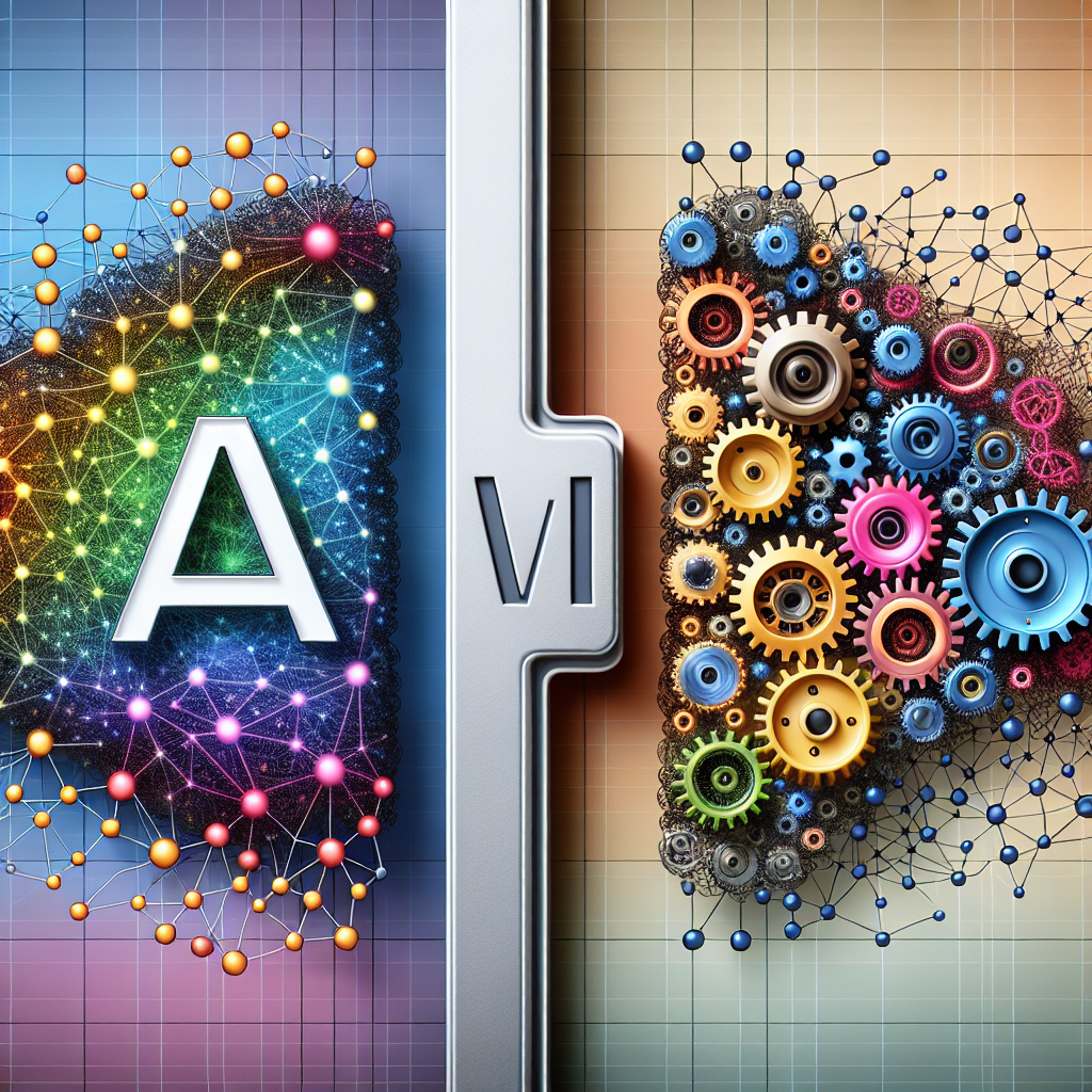 AI and machine learning (AI vs ML)