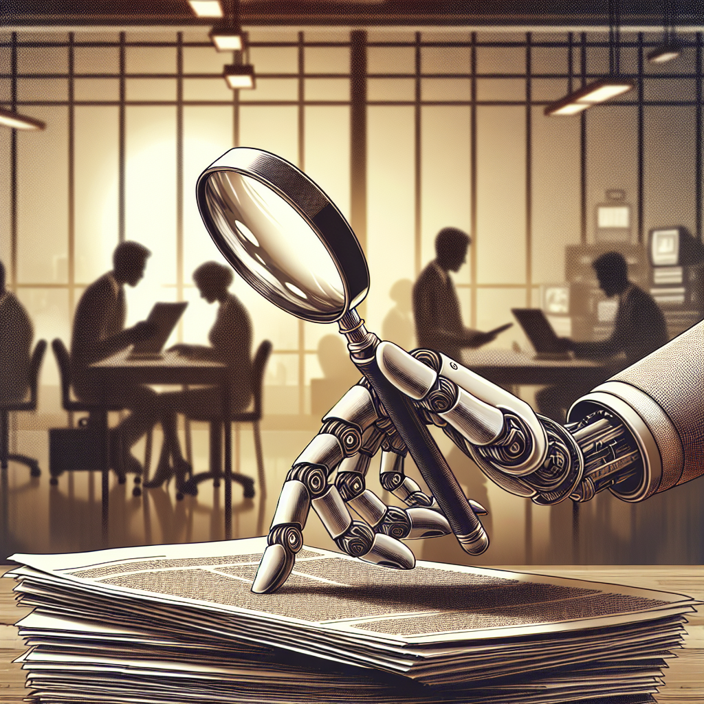 AI in journalism
