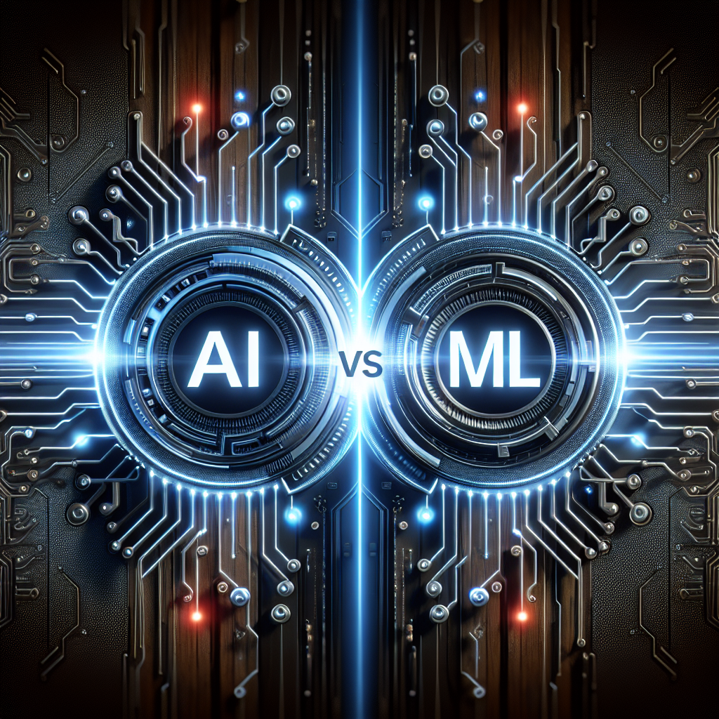 AI and machine learning (AI vs ML)
