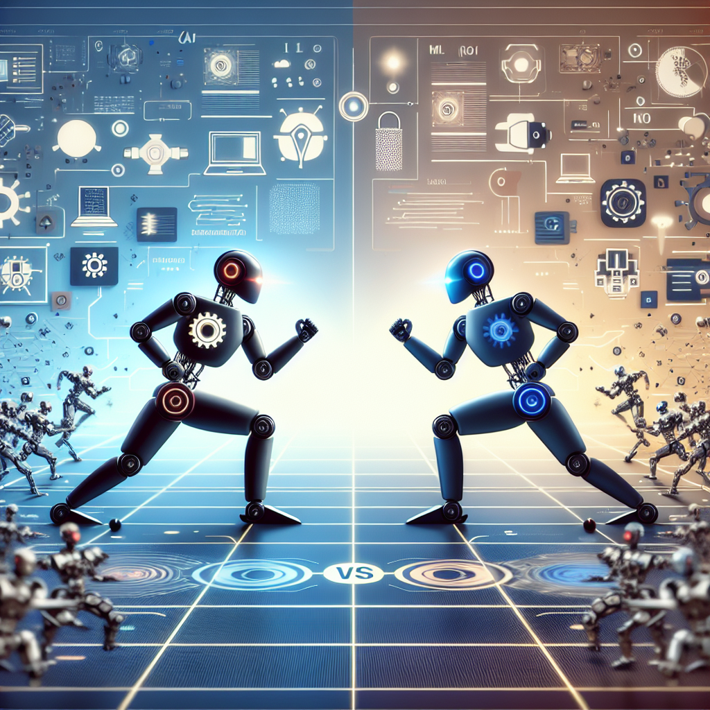 AI and machine learning (AI vs ML)